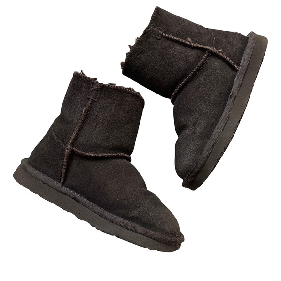 Aussie Merino Nossa Kids Boots Chocolate Color Size Y 1 - Picture 4 of 8